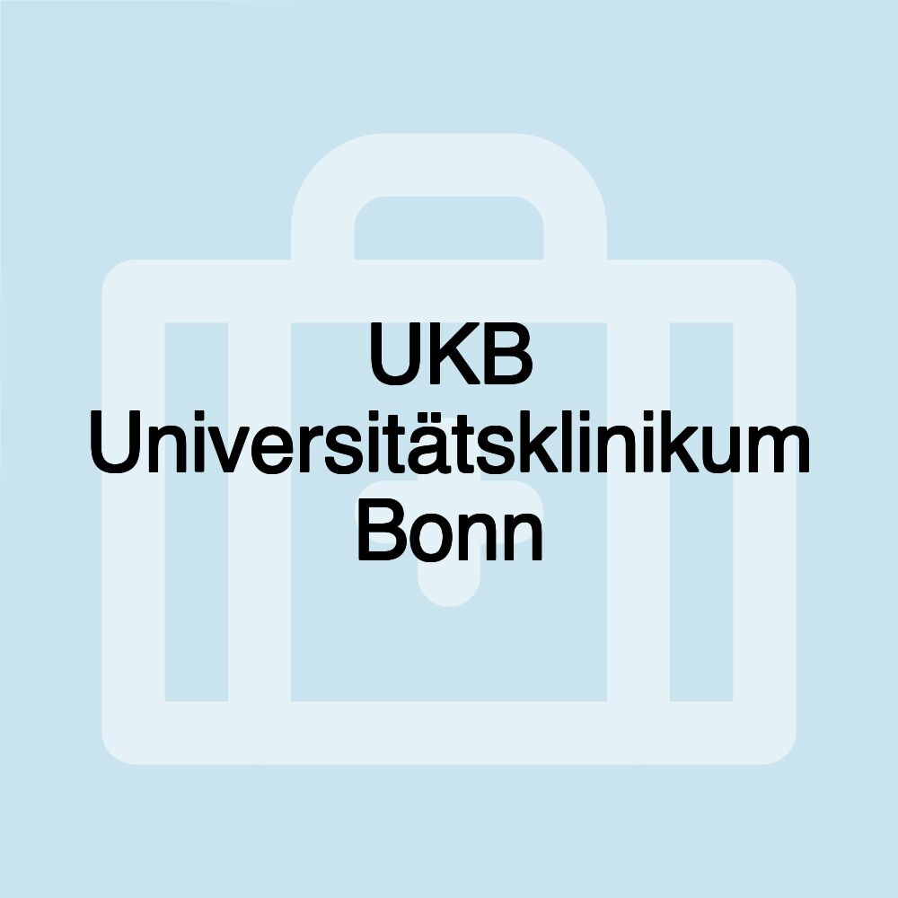 UKB Universitätsklinikum Bonn