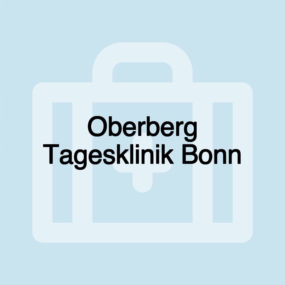 Oberberg Tagesklinik Bonn