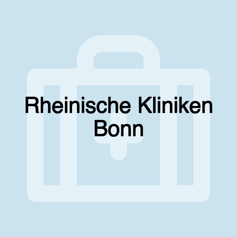 Rheinische Kliniken Bonn