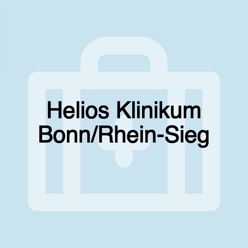 Helios Klinikum Bonn/Rhein-Sieg