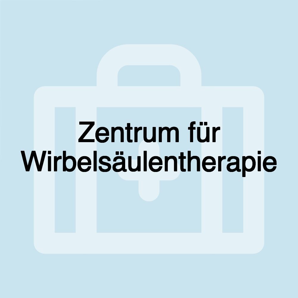 Zentrum für Wirbelsäulentherapie