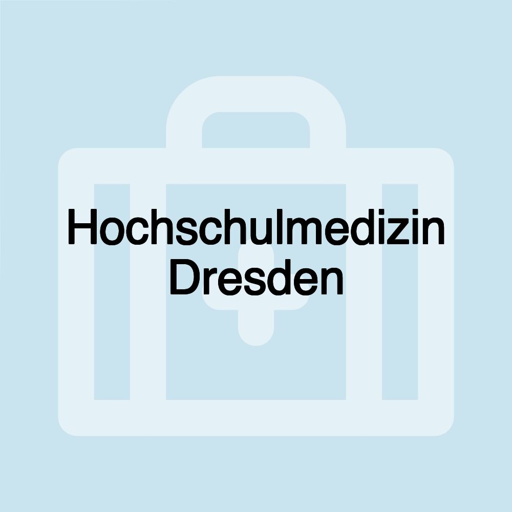 Hochschulmedizin Dresden