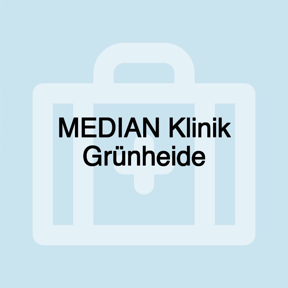 MEDIAN Klinik Grünheide