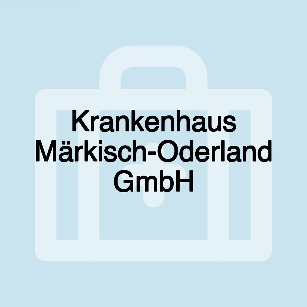 Krankenhaus Märkisch-Oderland GmbH