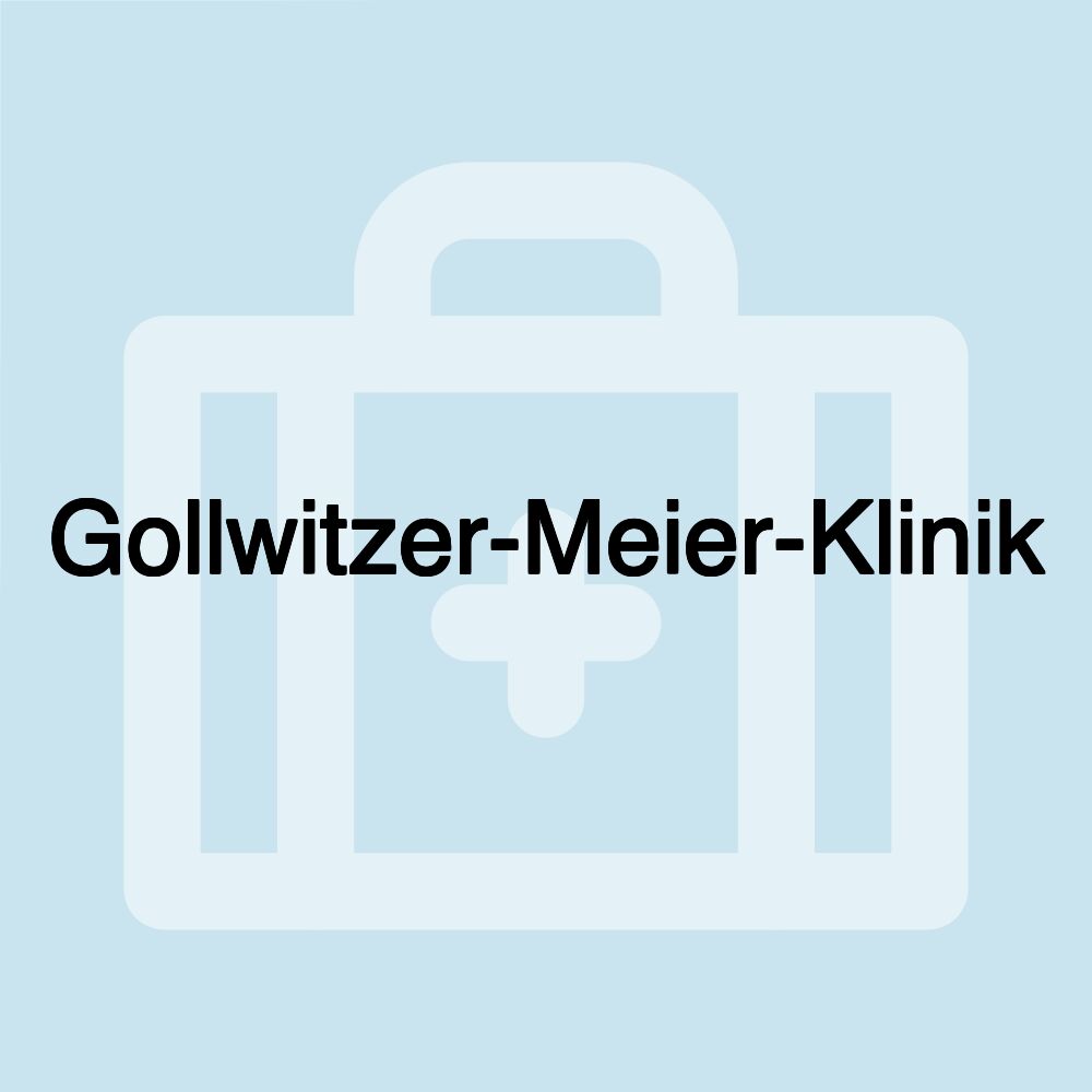 Gollwitzer-Meier-Klinik