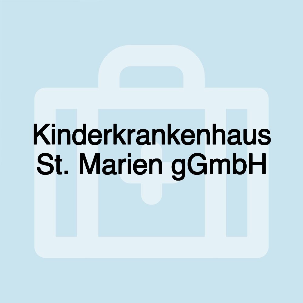 Kinderkrankenhaus St. Marien gGmbH