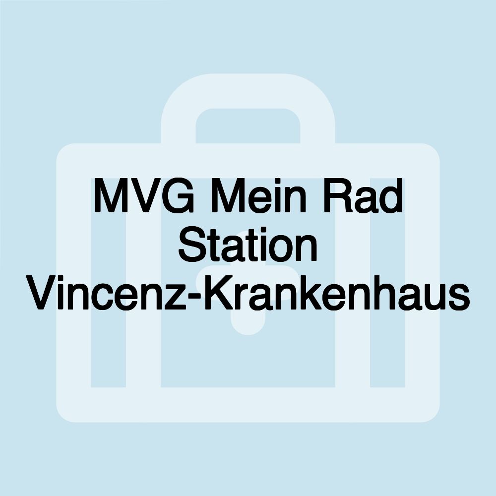 MVG Mein Rad Station Vincenz-Krankenhaus