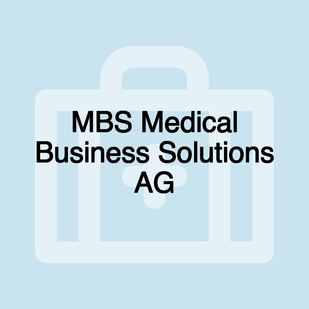 MBS Medical Business Solutions AG