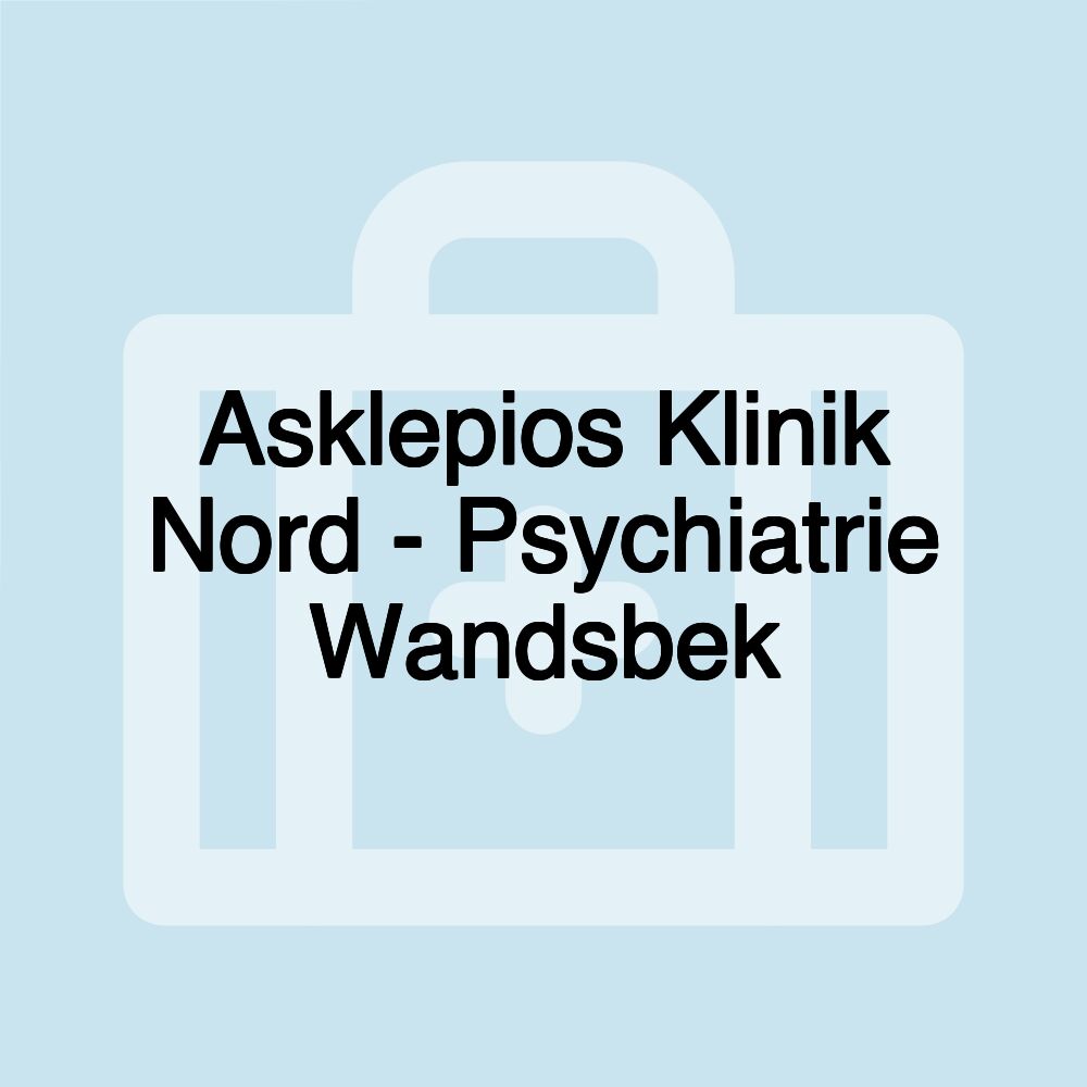 Asklepios Klinik Nord - Psychiatrie Wandsbek