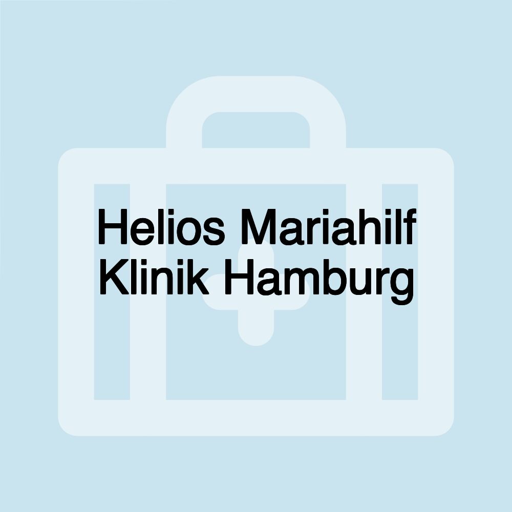 Helios Mariahilf Klinik Hamburg