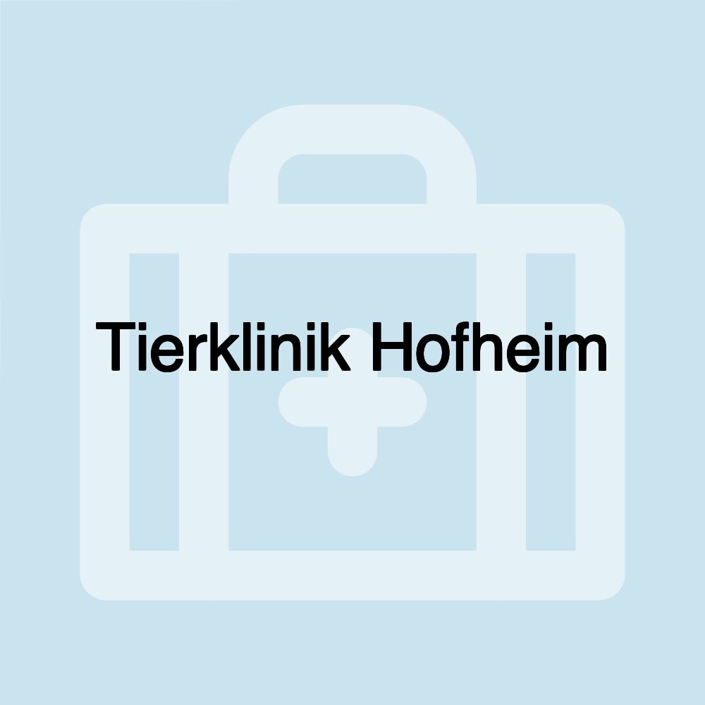 Tierklinik Hofheim