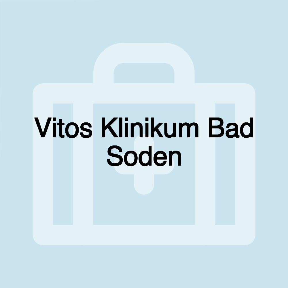 Vitos Klinikum Bad Soden