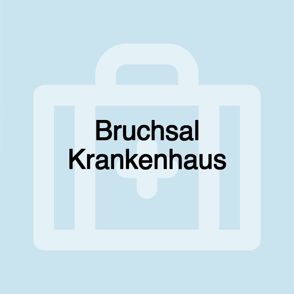 Bruchsal Krankenhaus