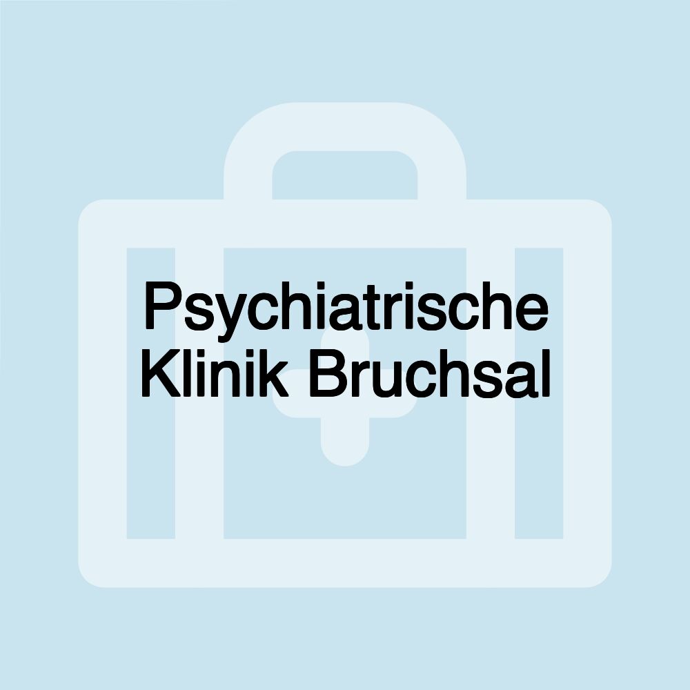 Psychiatrische Klinik Bruchsal