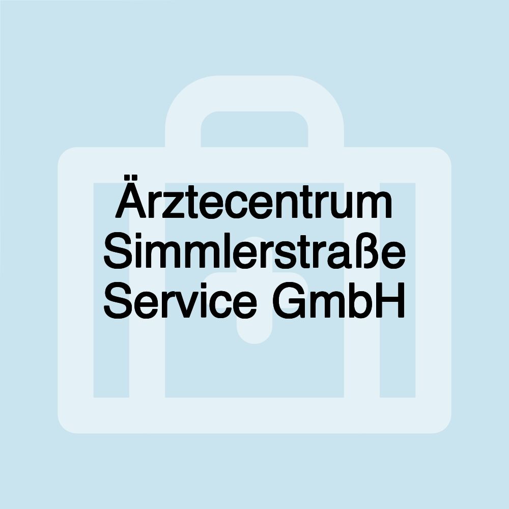 Ärztecentrum Simmlerstraße Service GmbH