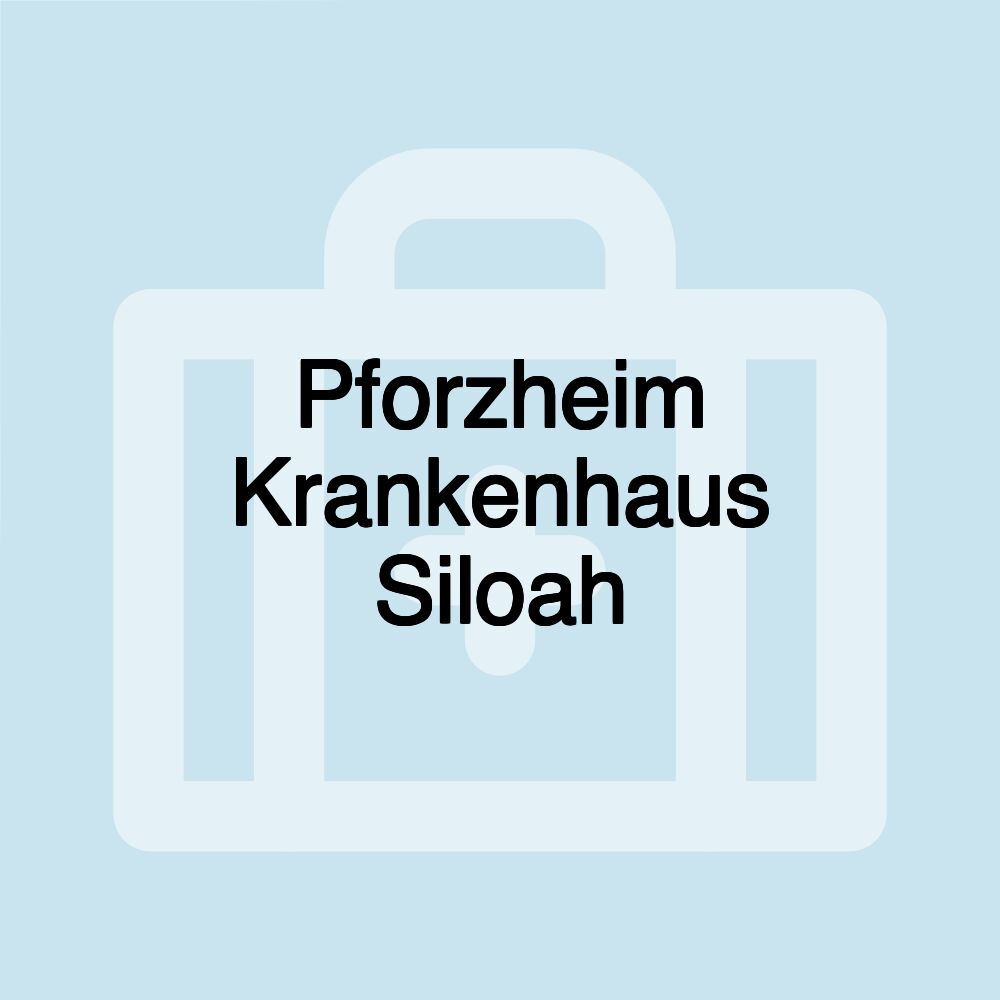 Pforzheim Krankenhaus Siloah