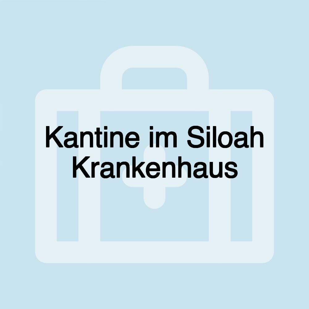 Kantine im Siloah Krankenhaus