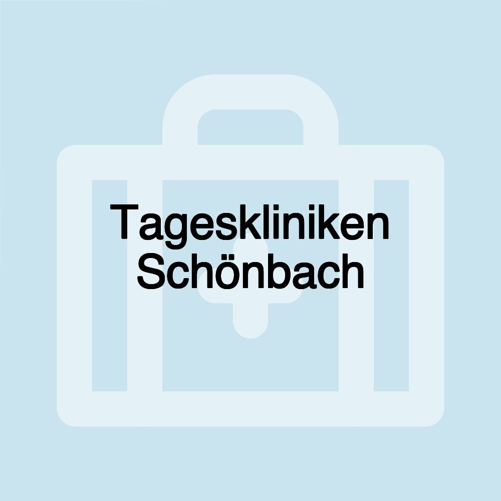 Tageskliniken Schönbach