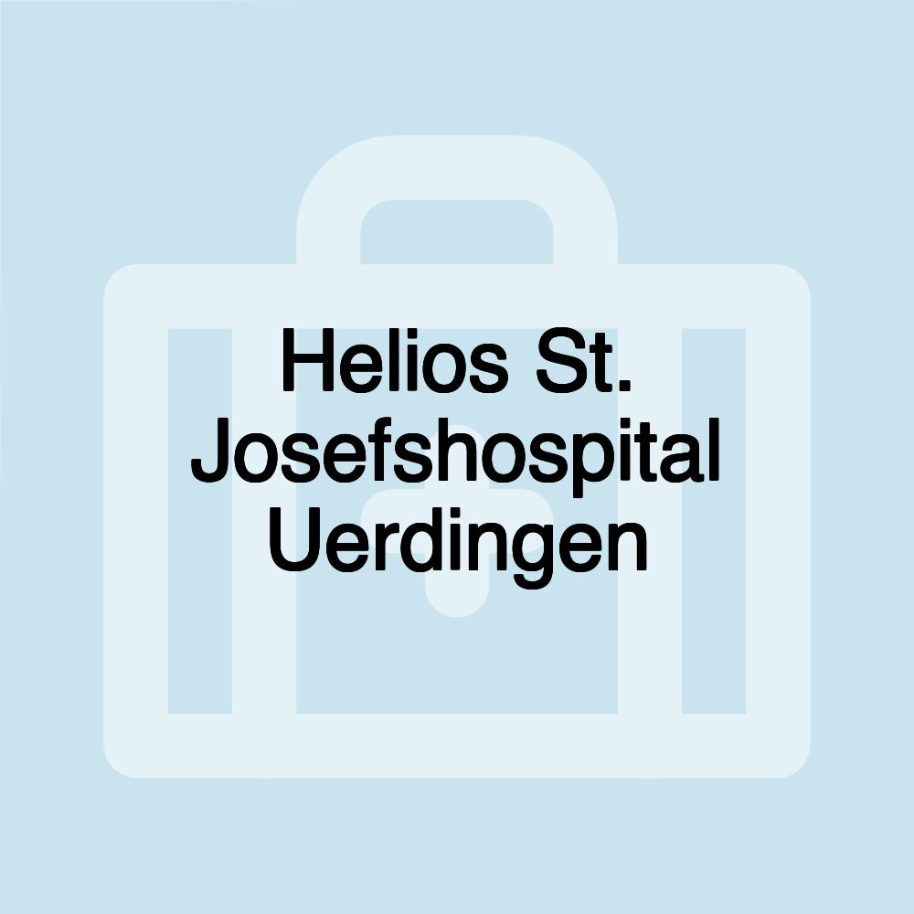 Helios St. Josefshospital Uerdingen