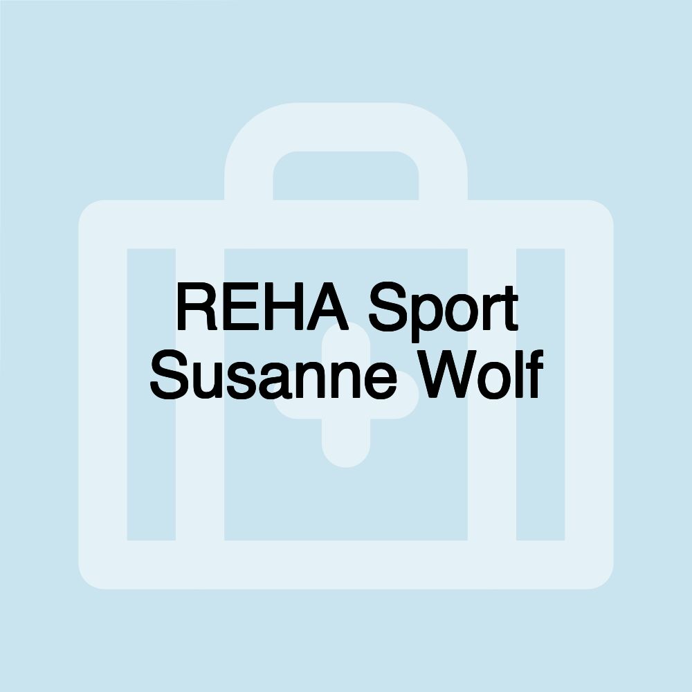 REHA Sport Susanne Wolf