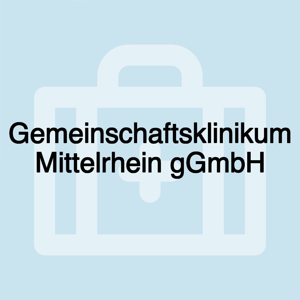 Gemeinschaftsklinikum Mittelrhein gGmbH