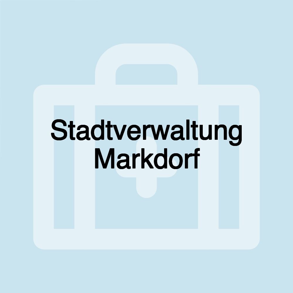 Stadtverwaltung Markdorf