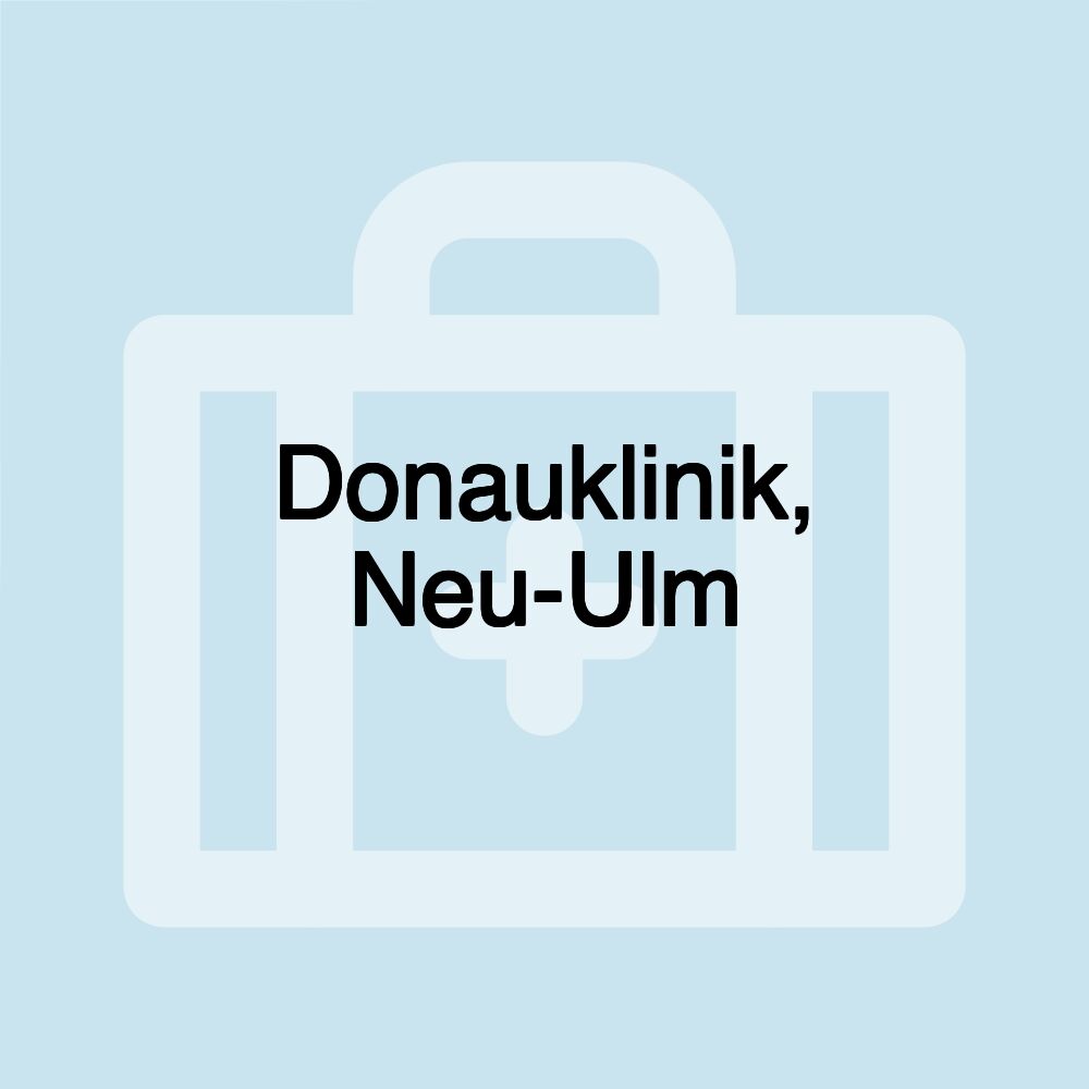 Donauklinik, Neu-Ulm