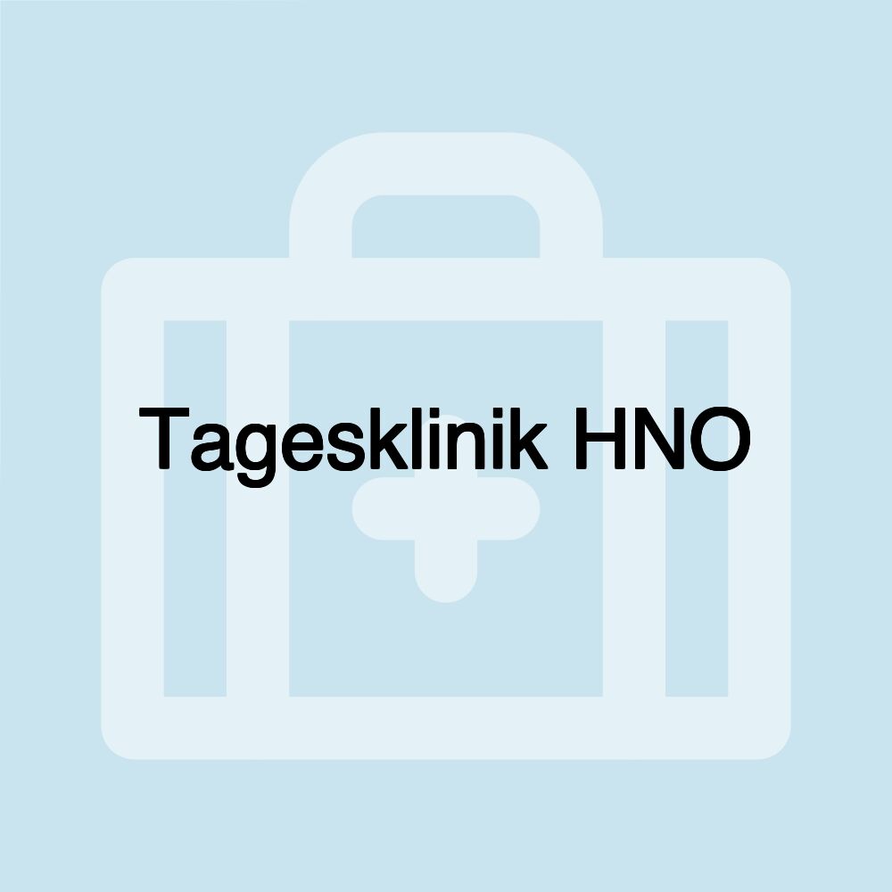 Tagesklinik HNO