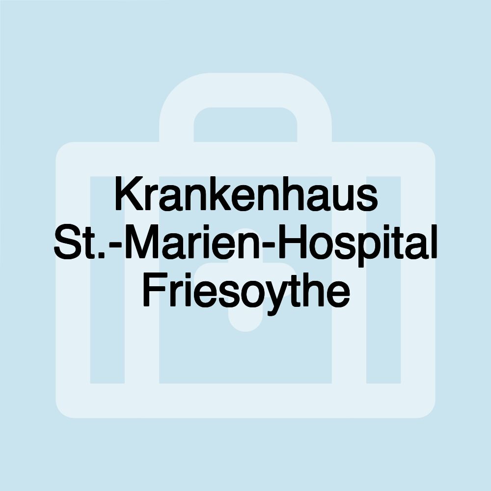 Krankenhaus St.-Marien-Hospital Friesoythe