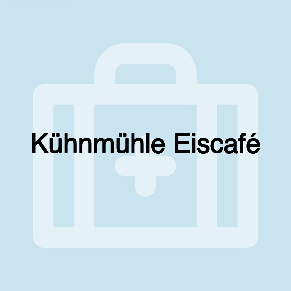 Kühnmühle Eiscafé