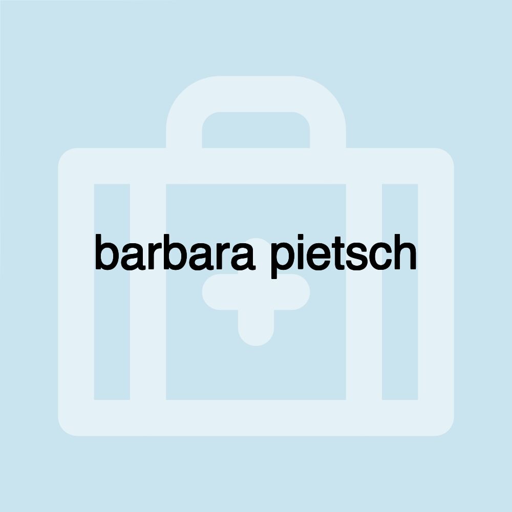 barbara pietsch