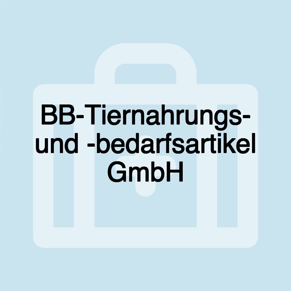 BB-Tiernahrungs- und -bedarfsartikel GmbH