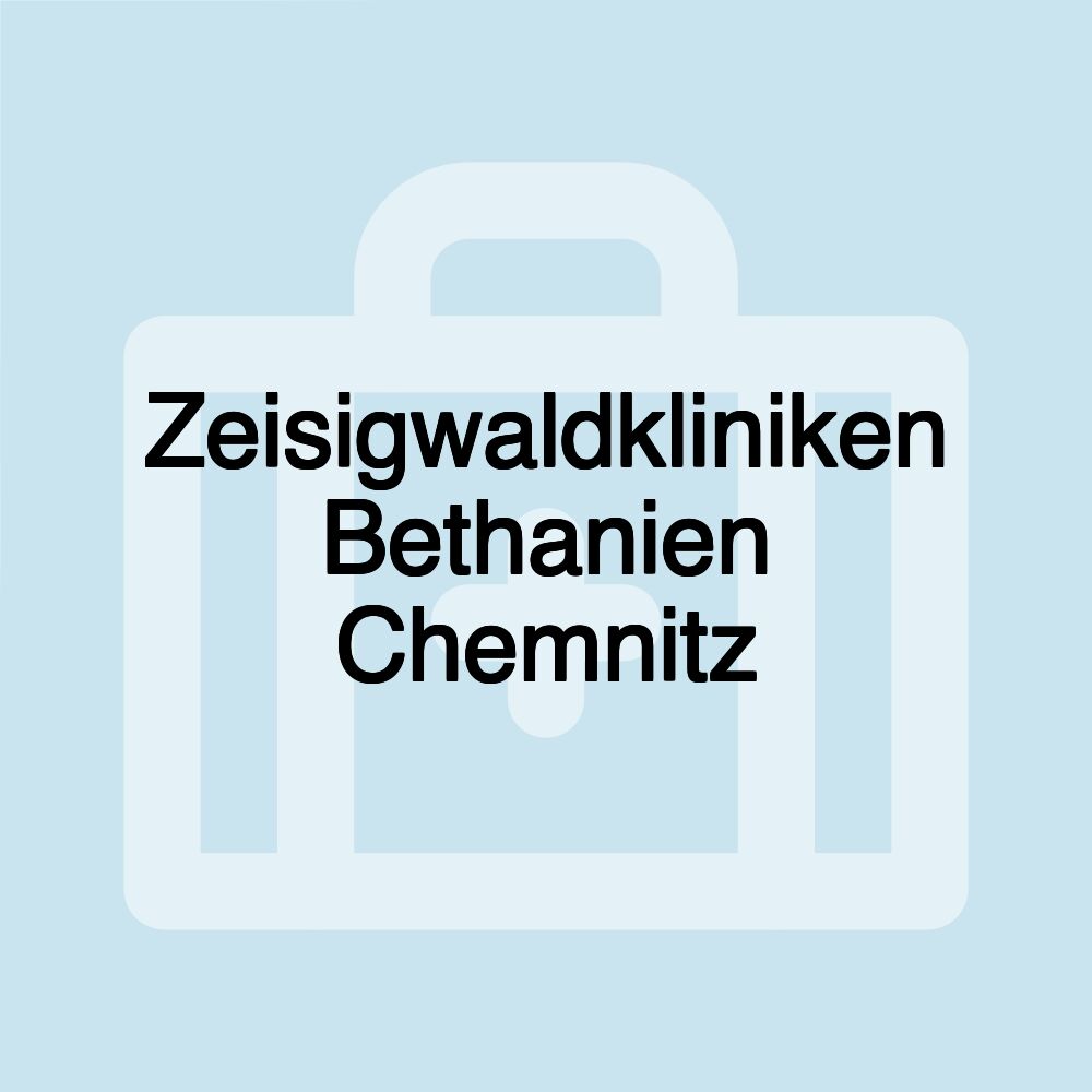 Zeisigwaldkliniken Bethanien Chemnitz