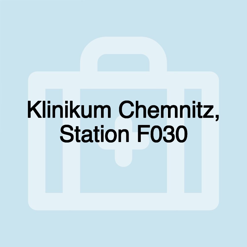 Klinikum Chemnitz, Station F030