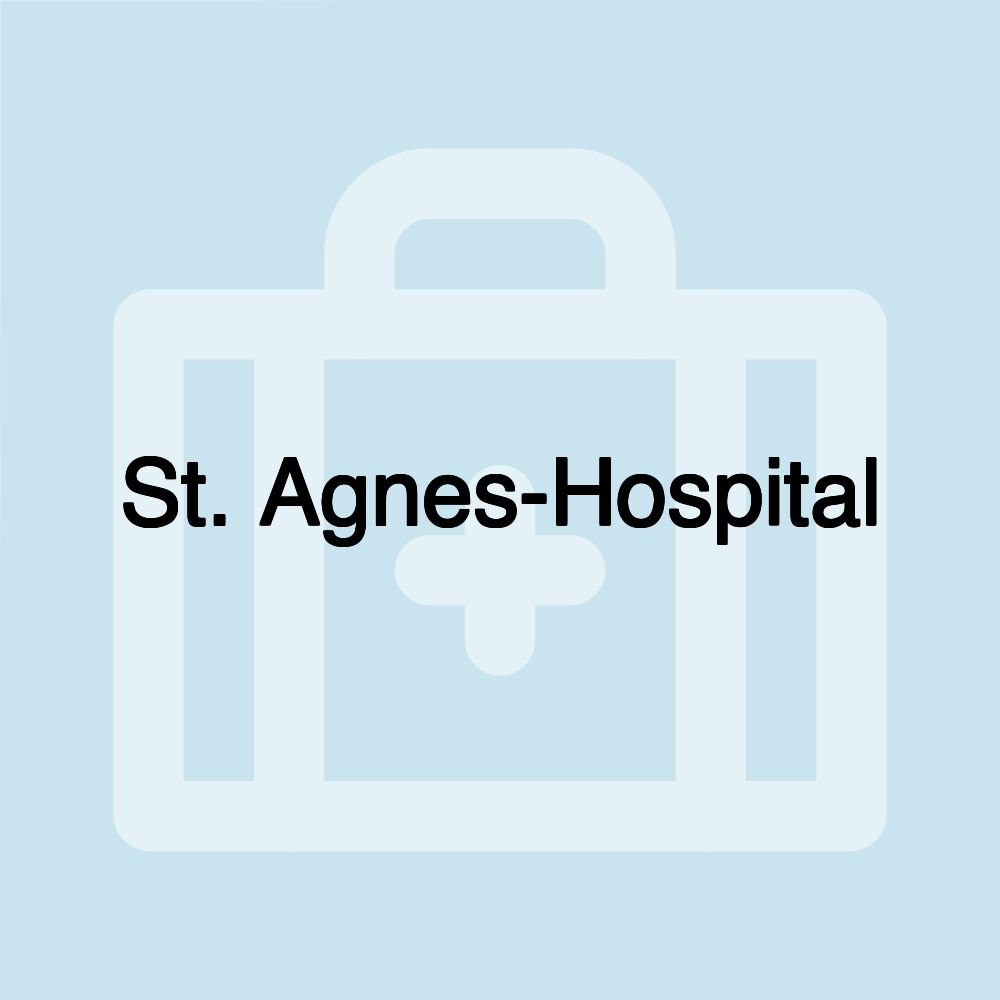 St. Agnes-Hospital