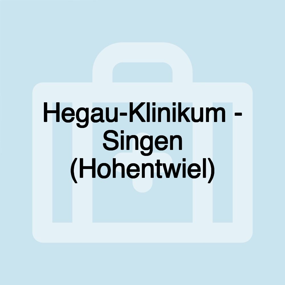 Hegau-Klinikum - Singen (Hohentwiel)