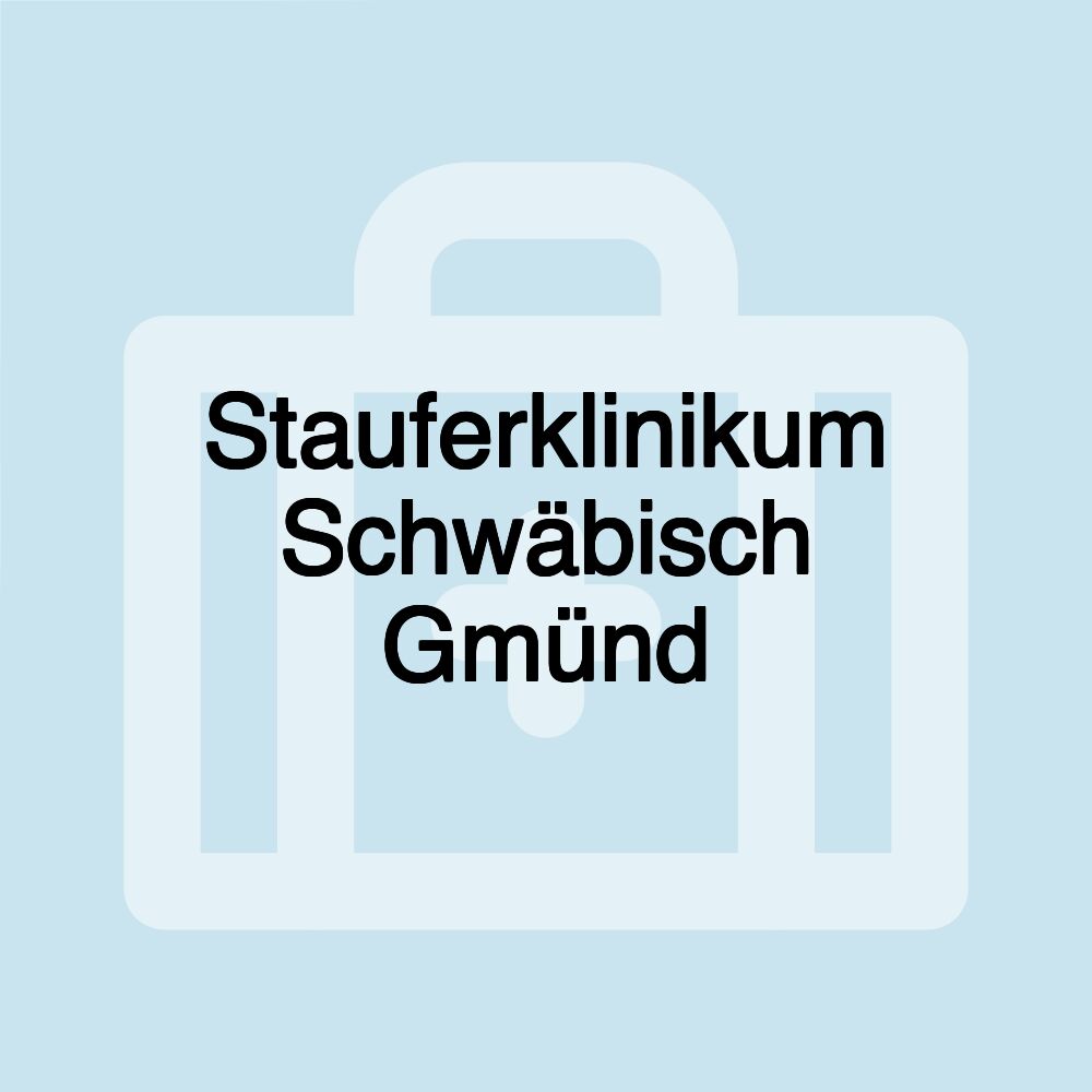 Stauferklinikum Schwäbisch Gmünd