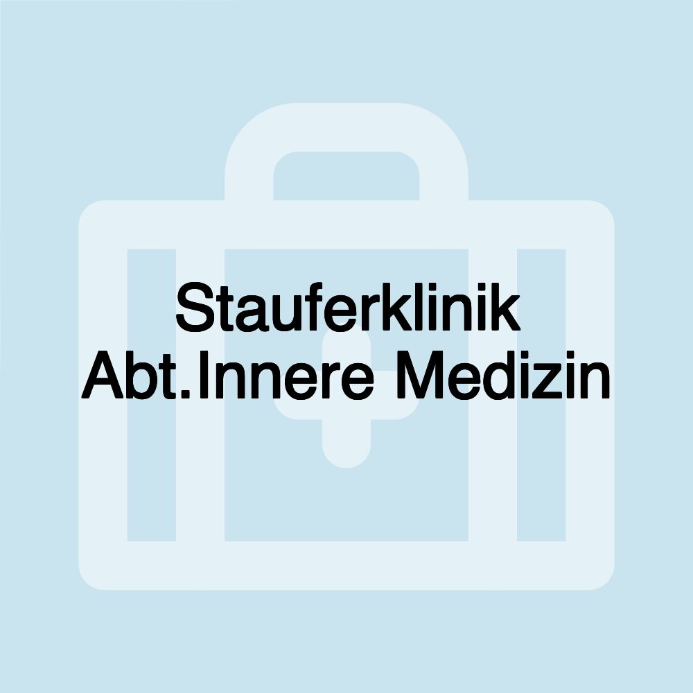 Stauferklinik Abt.Innere Medizin