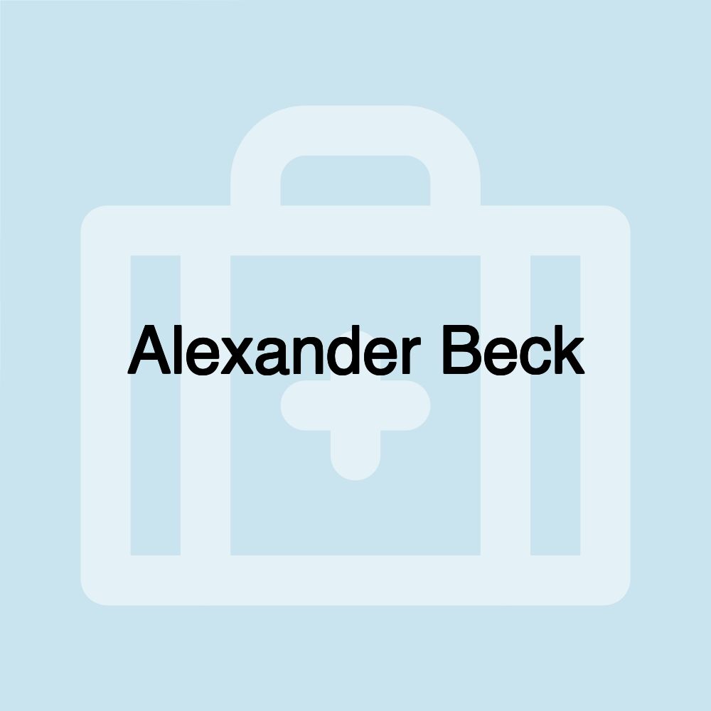 Alexander Beck