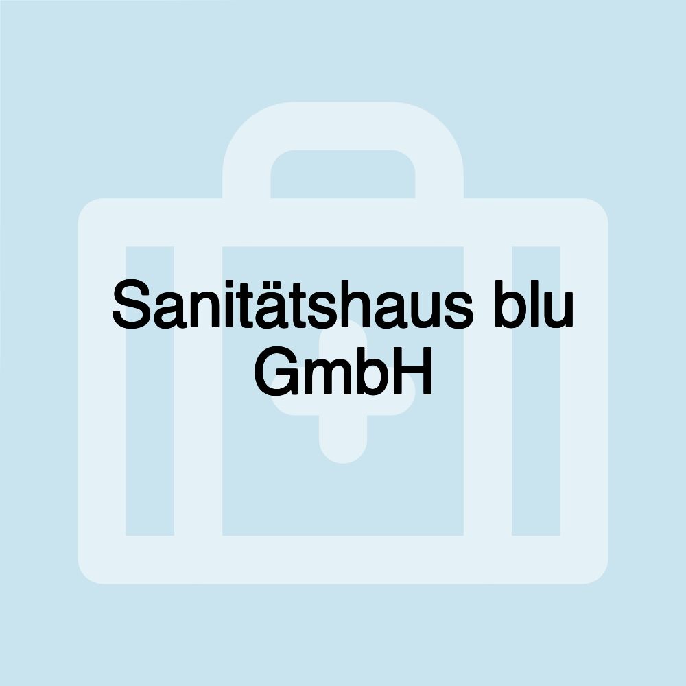 Sanitätshaus blu GmbH