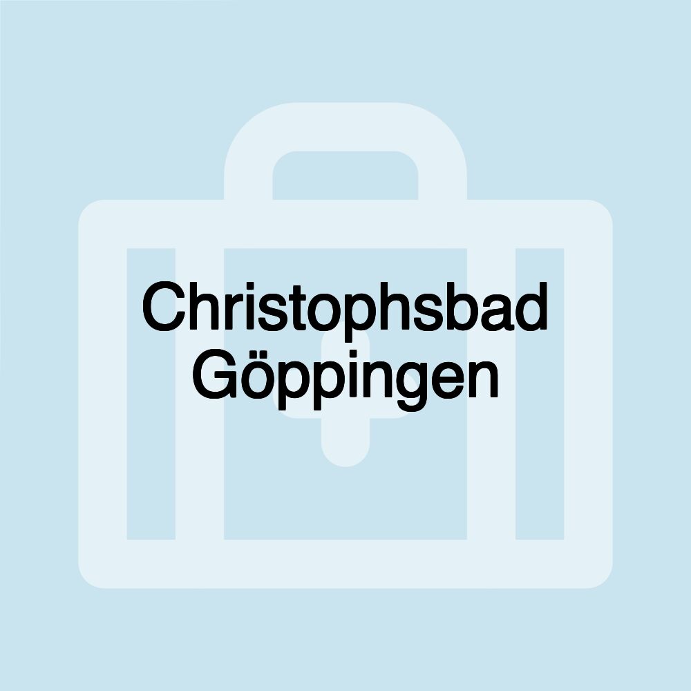 Christophsbad Göppingen