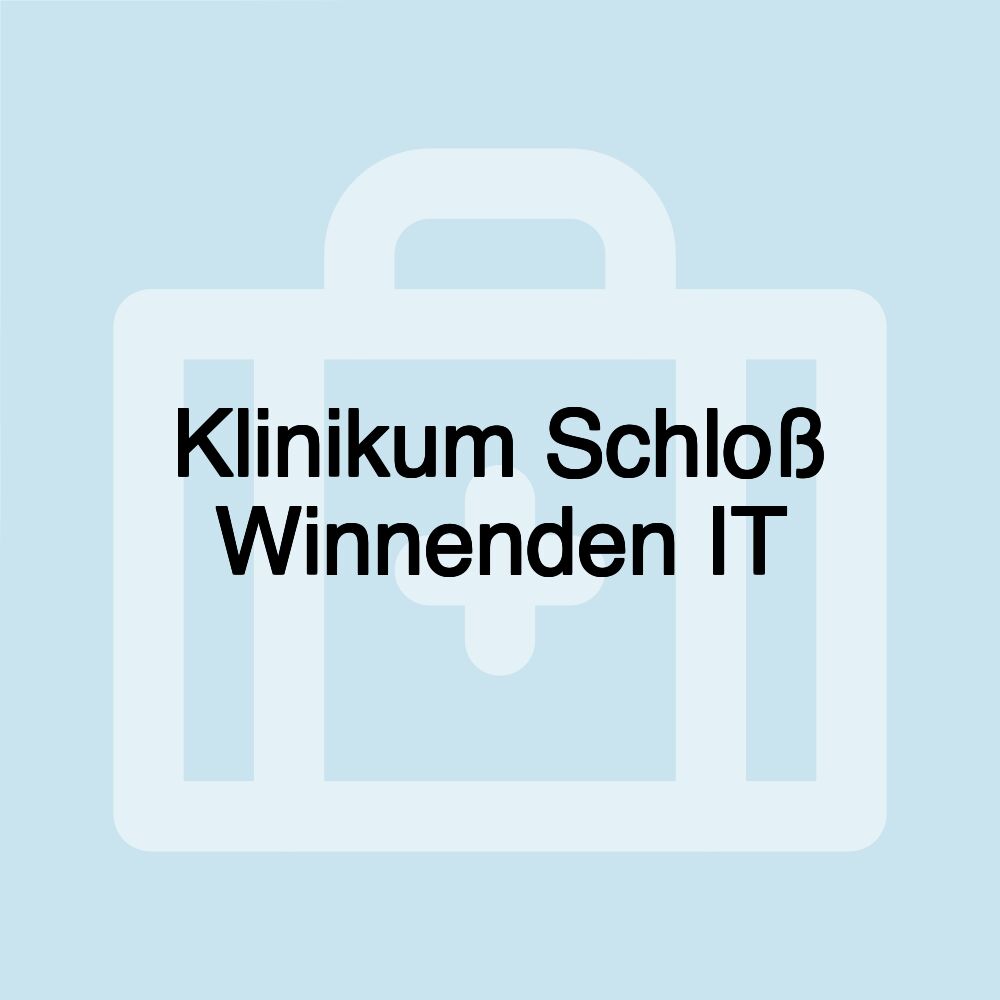 Klinikum Schloß Winnenden IT