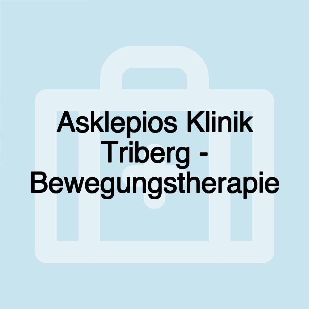 Asklepios Klinik Triberg - Bewegungstherapie