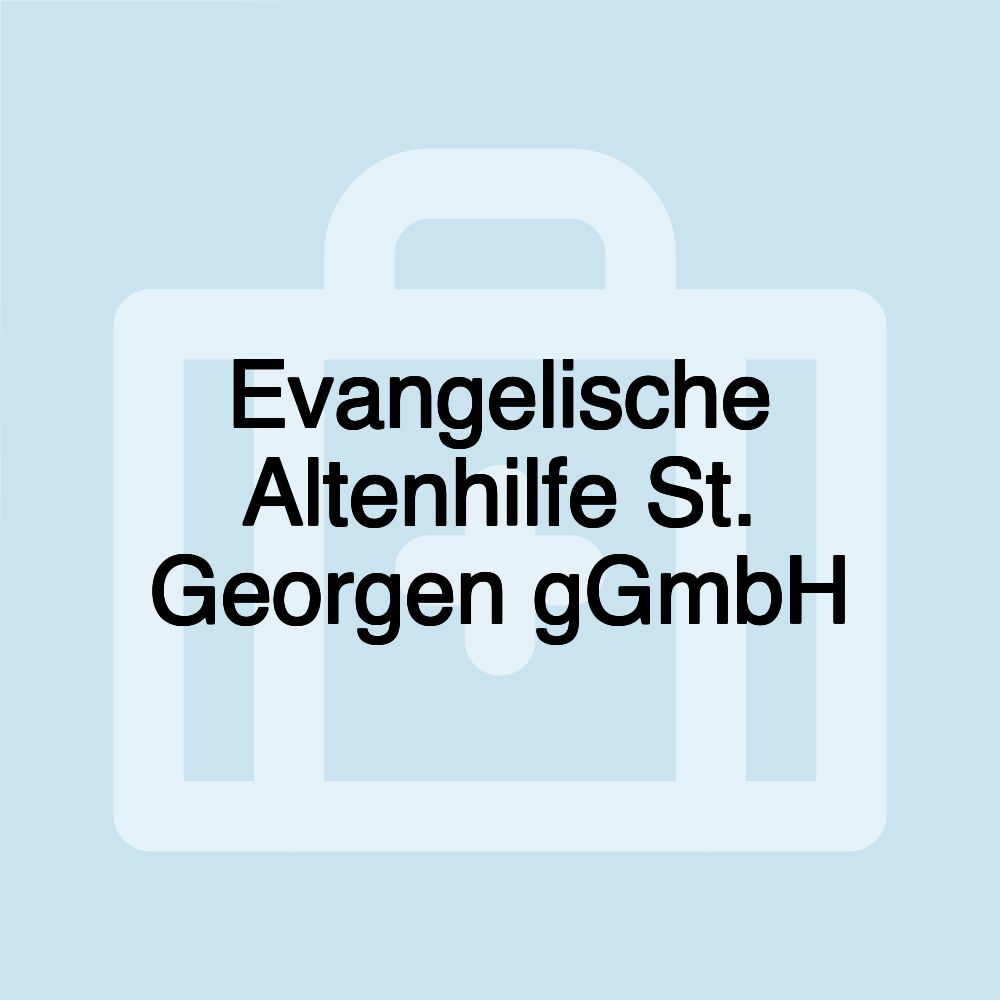 Evangelische Altenhilfe St. Georgen gGmbH