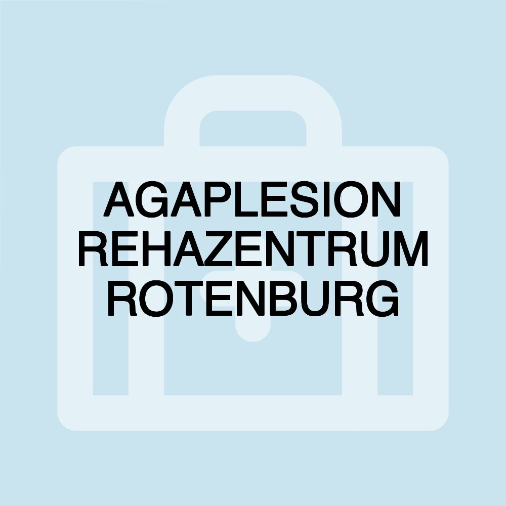 AGAPLESION REHAZENTRUM ROTENBURG