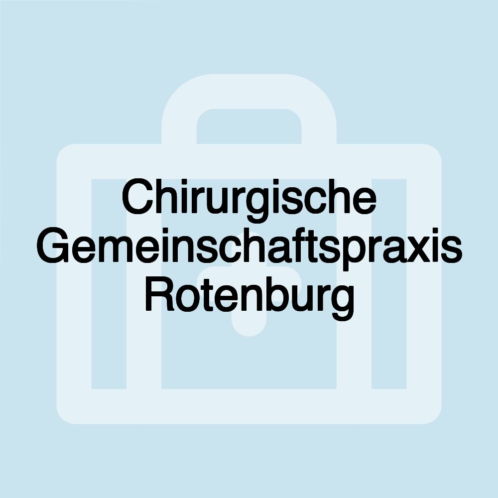 Chirurgische Gemeinschaftspraxis Rotenburg