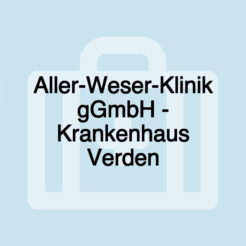 Aller-Weser-Klinik gGmbH - Krankenhaus Verden