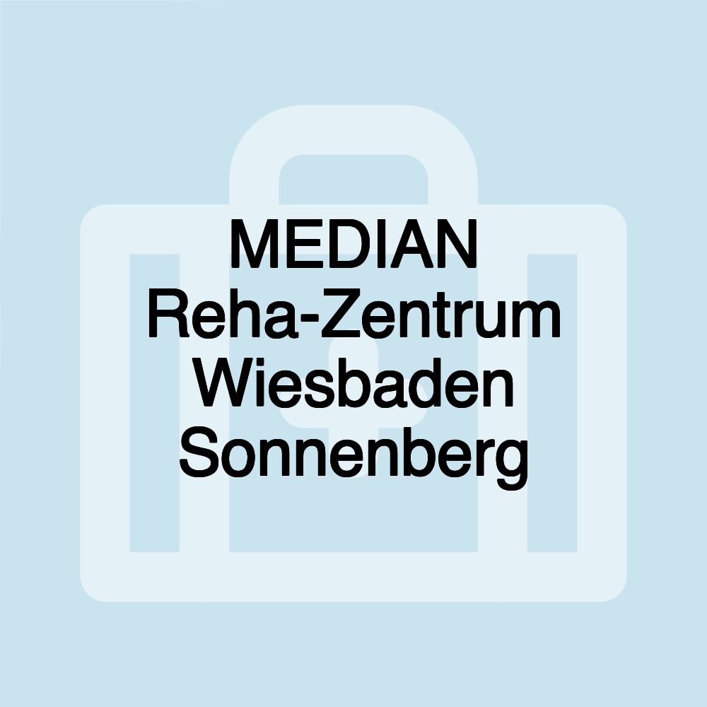 MEDIAN Reha-Zentrum Wiesbaden Sonnenberg