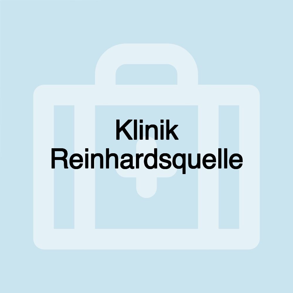 Klinik Reinhardsquelle