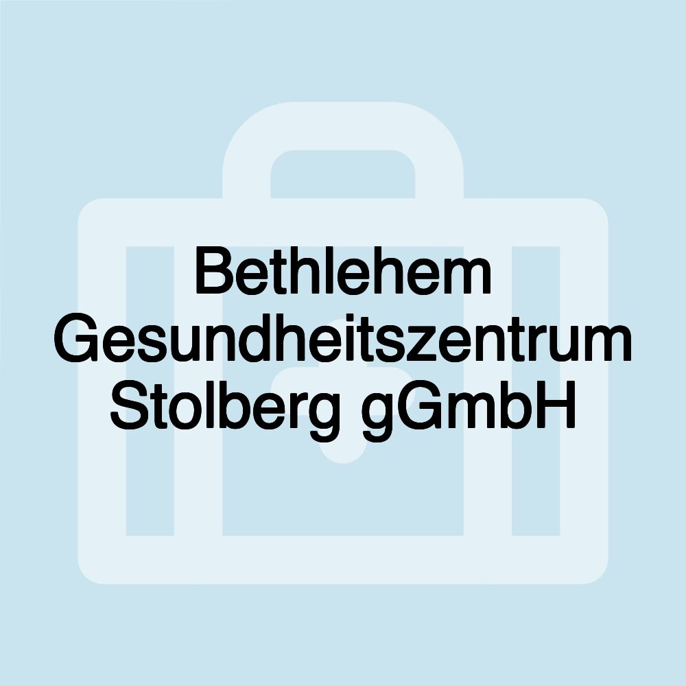 Bethlehem Gesundheitszentrum Stolberg gGmbH